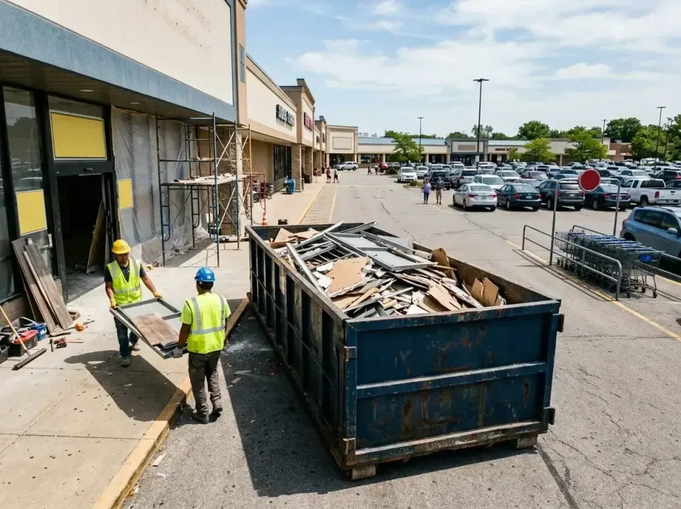 retail-store-renovation-debris-003 — frequently asked questions, Roll-off Dumpster Rentals in Arlington, TN